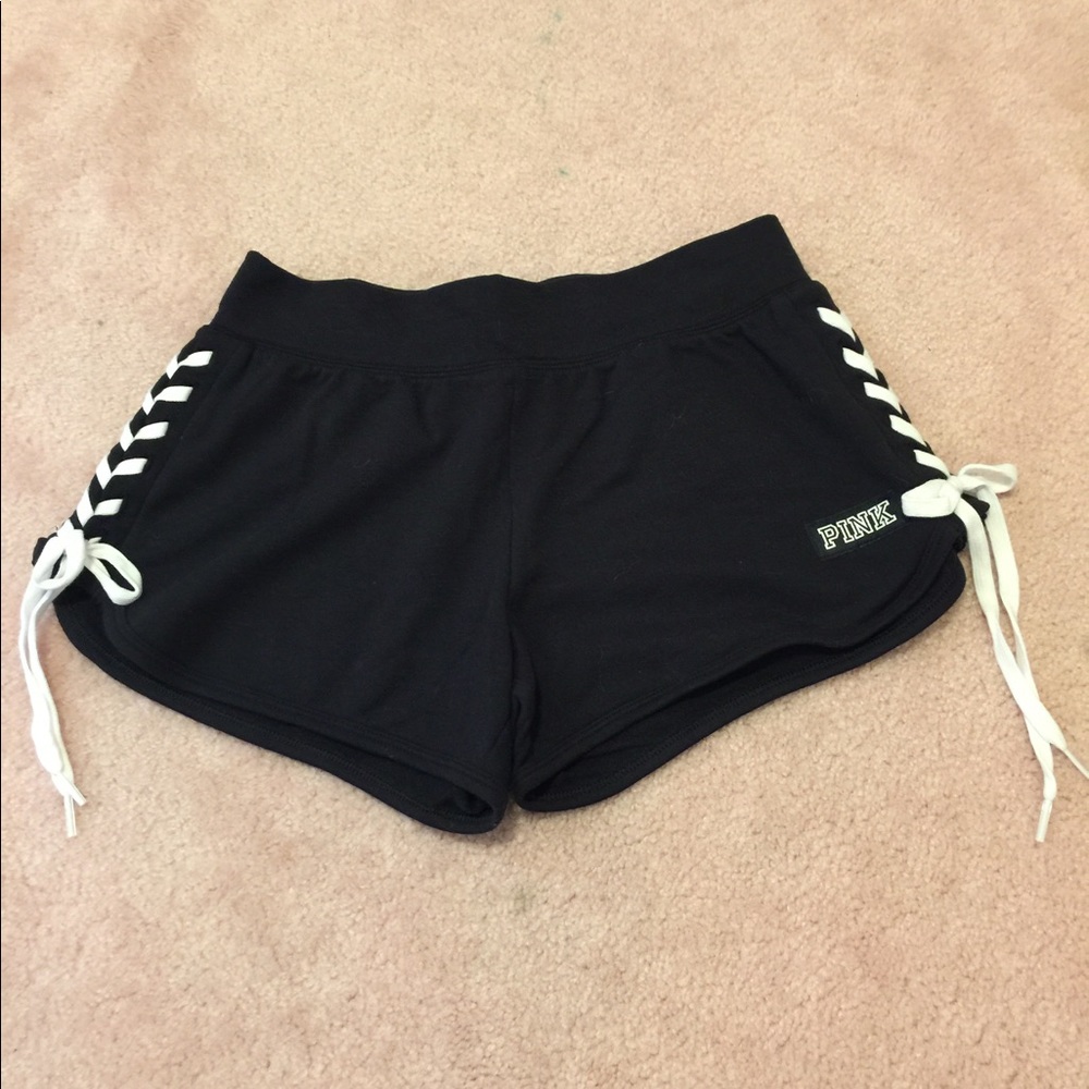 Black and White PINK Jersey Short